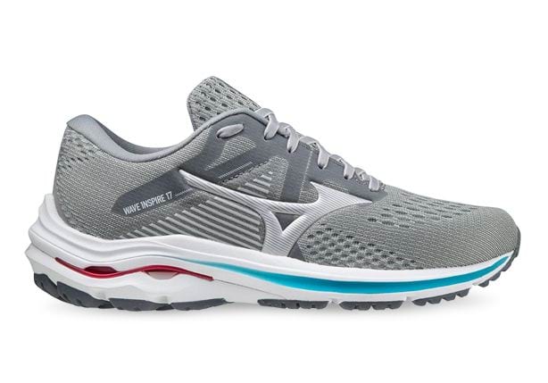 MIZUNO WAVE INSPIRE 17 WOMENS GRIFFIN LAKE BLUE | The Athlete's Foot