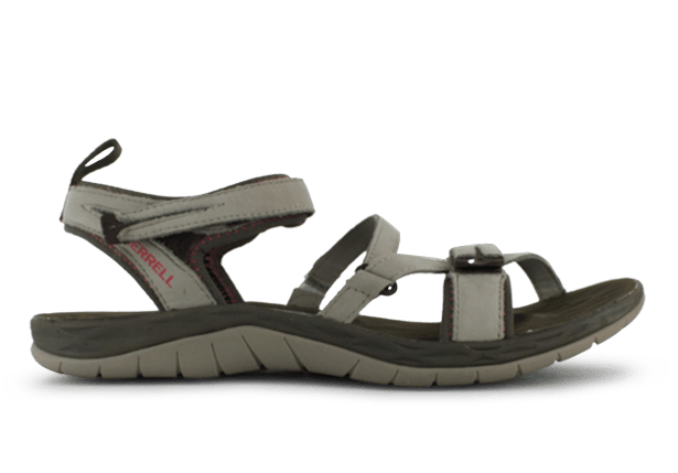 MERRELL SIREN Q2 STRAP WOMENS ALUMINUM | Silver Womens Sandals