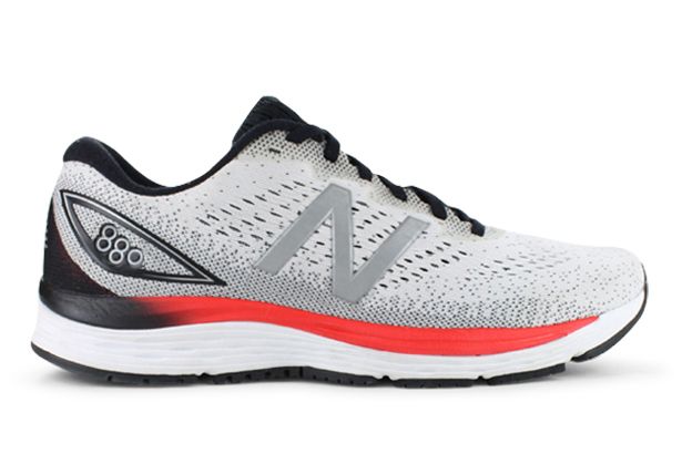 NEW BALANCE M880WT V9 (2E) MENS WHITE | White Mens Cushion Running Shoes