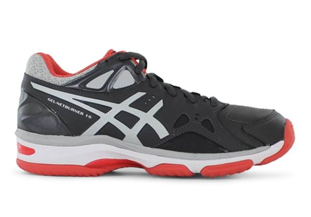 ASICS GEL-NETBURNER 18 (D) WOMENS DARK GREY | Black Womens Netball