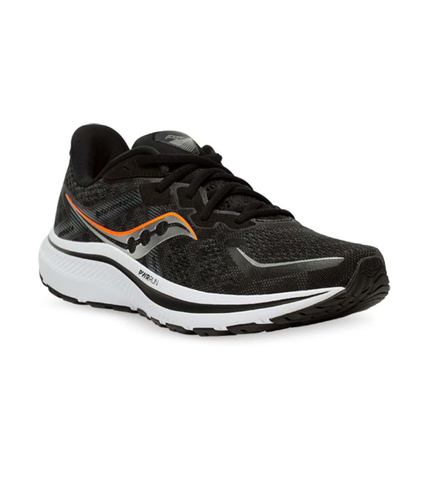 saucony black and white