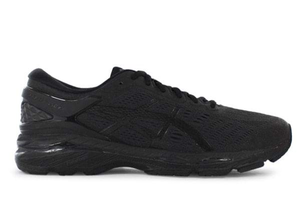 ASICS GEL-KAYANO 24 MENS BLACK CARBON | Black Mens Supportive Running Shoes