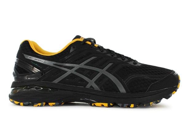 ASICS GT-2000 5 (TRAIL) (2E) MENS PLASMAGUARD BLACK | Black Mens Trail & Road Running Shoes