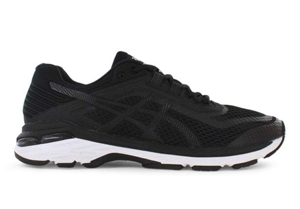 mucho veterano A tientas ASICS GT-2000 6 MENS BLACK WHITE CARBON | Black Mens Supportive Running  Shoes