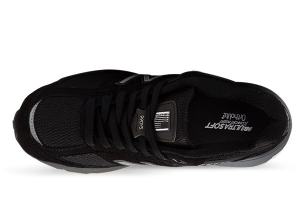 new balance black silver