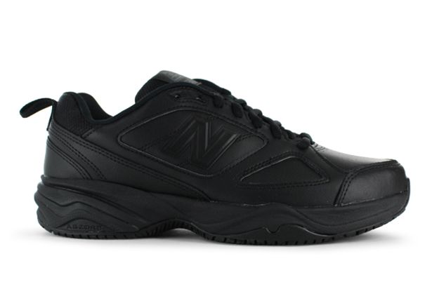 new balance black non slip shoes