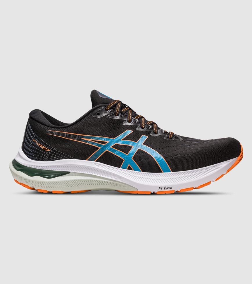 ASICS GT 2000 11 2E MENS BLACK SUN PEACH The Athlete s Foot