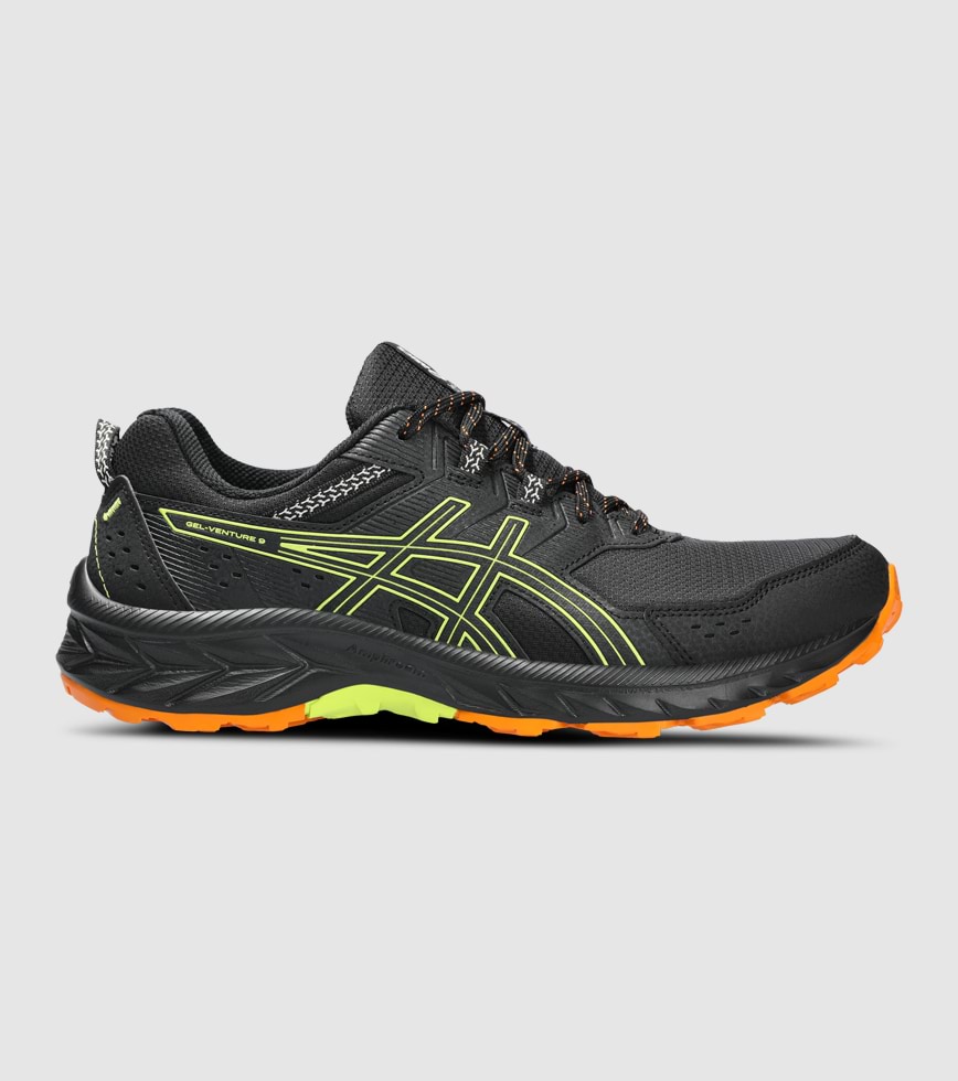 ASICS GEL VENTURE 9 MENS BLACK NEON LIME The Athlete s Foot