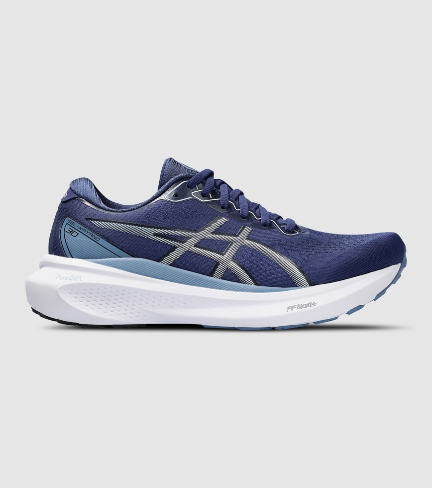 ASICS GEL KAYANO 30 MENS DEEP OCEAN WHITE The Athlete s Foot
