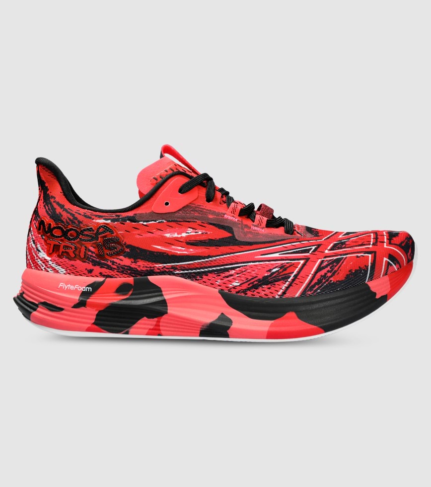 ASICS NOOSA TRI 15 MENS ELECTRIC RED DIVA PINK The Athlete s Foot