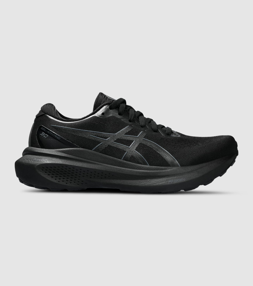 ASICS GEL KAYANO 30 MENS BLACK BLACK The Athlete s Foot
