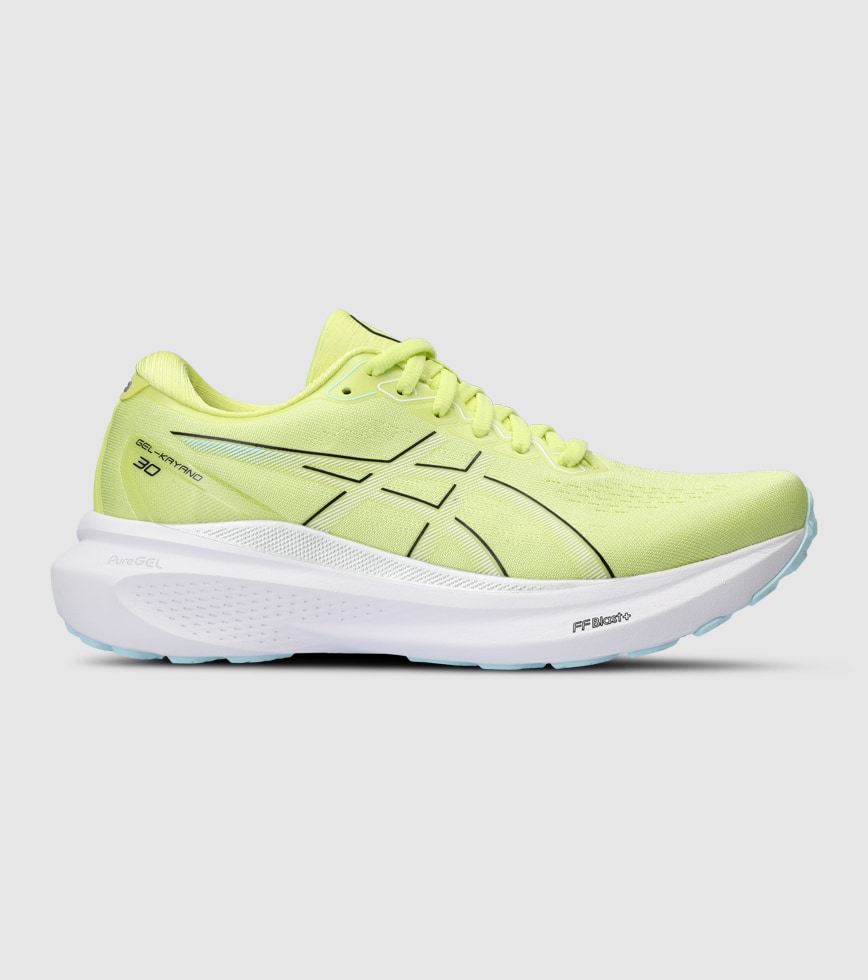 ASICS GEL KAYANO 30 WOMENS GLOW YELLOW WHITE The Athlete s Foot