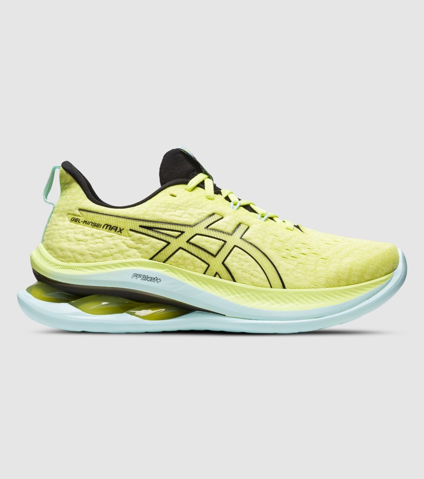 ASICS KINSEI MAX WOMENS GLOW YELLOW BLACK The Athlete s Foot