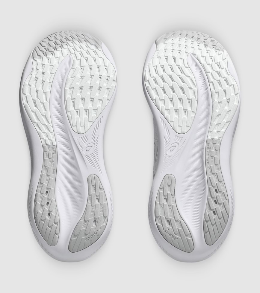 ASICS GEL NIMBUS 26 PLATINUM WOMENS REAL WHITE PURE SILVER The Athlete s Foot