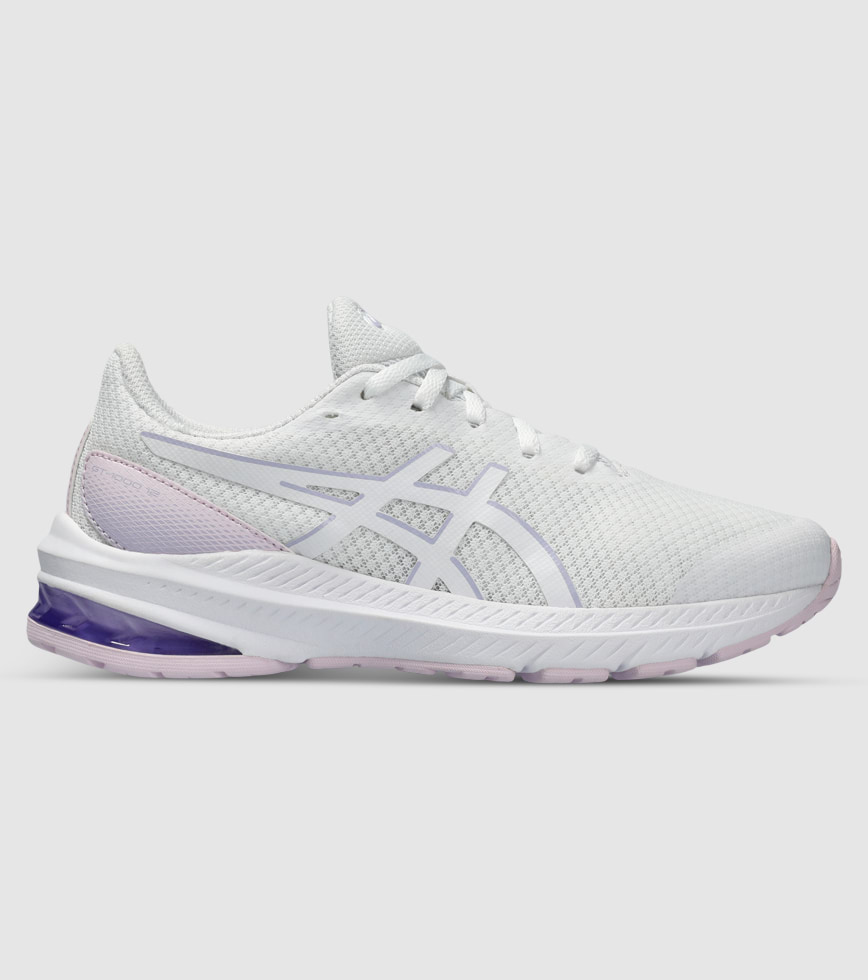 ASICS GT 1000 12 GS KIDS WHITE FADED ASH ROCK The Athlete s Foot