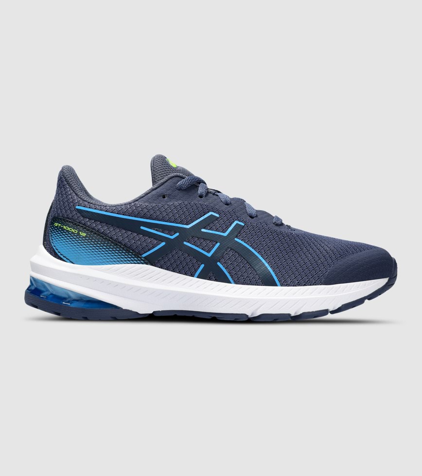 ASICS GT 1000 12 GS KIDS THUNDER BLUE FRENCH BLUE The Athlete s Foot