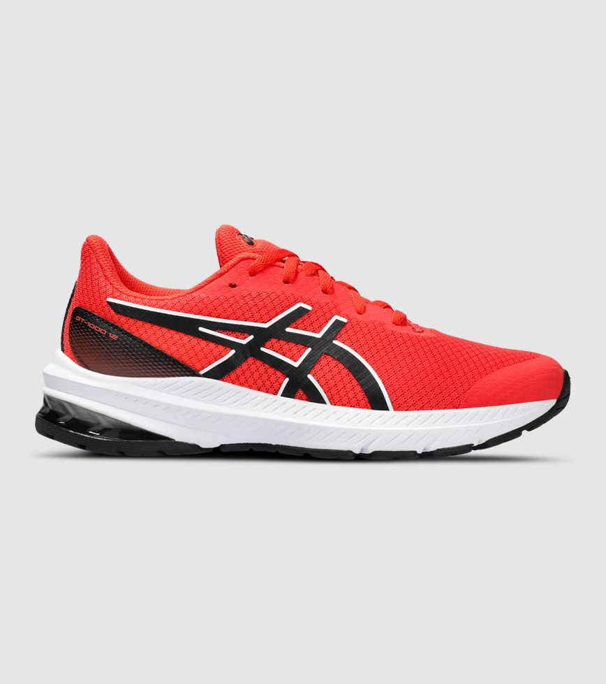 ASICS GT 1000 12 GS KIDS TRUE RED BLACK The Athlete s Foot