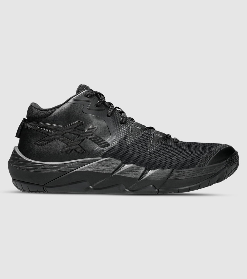ASICS UNPRE ARS 2 MENS BLACK GRAPHITE GREY The Athlete s Foot
