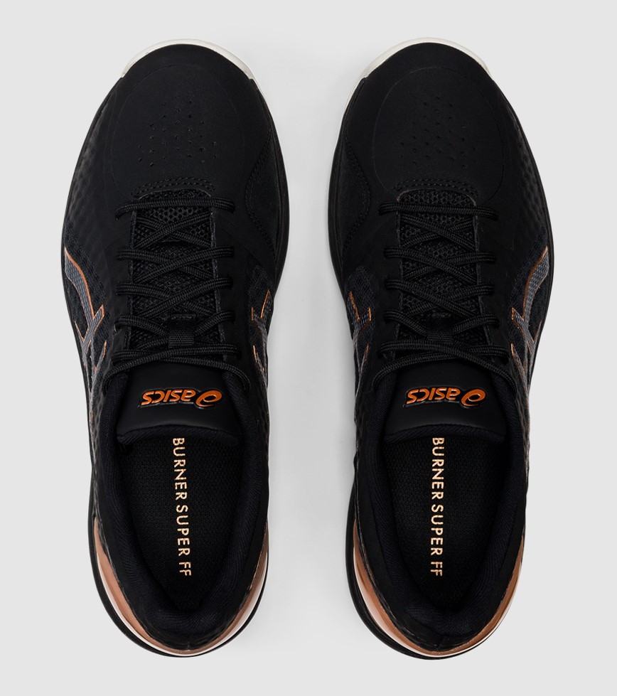 ASICS NETBURNER SUPER FF WOMENS BLACK PURE BRONZE The Athlete s Foot