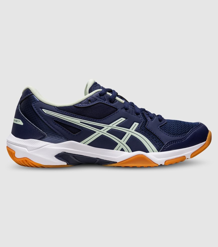 ASICS GEL ROCKET 10 WOMENS PEACOAT WHISPER GREEN The Athlete s Foot