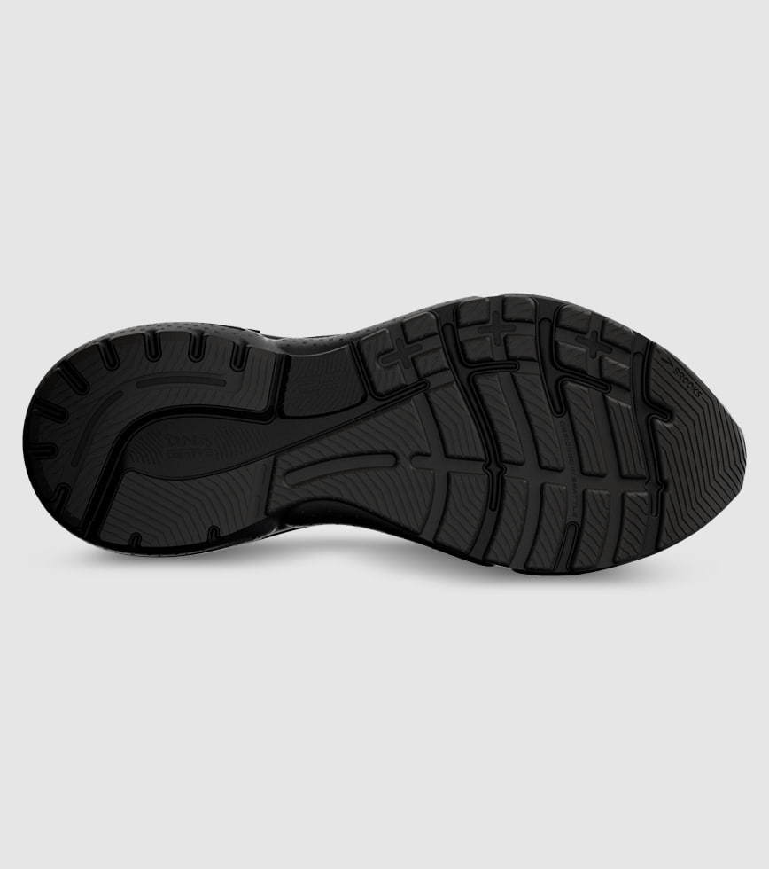 BROOKS ADRENALINE GTS 23 2E WIDE MENS BLACK BLACK EBONY The Athlete s Foot