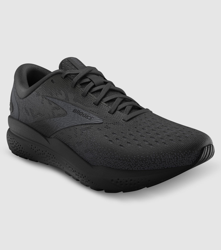 Brooks ghost all black store