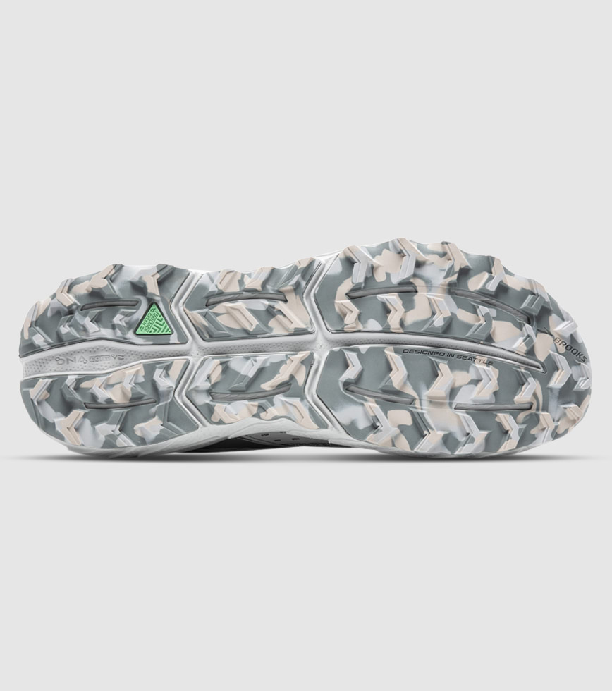 Brooks cascadia 1 mens silver sales