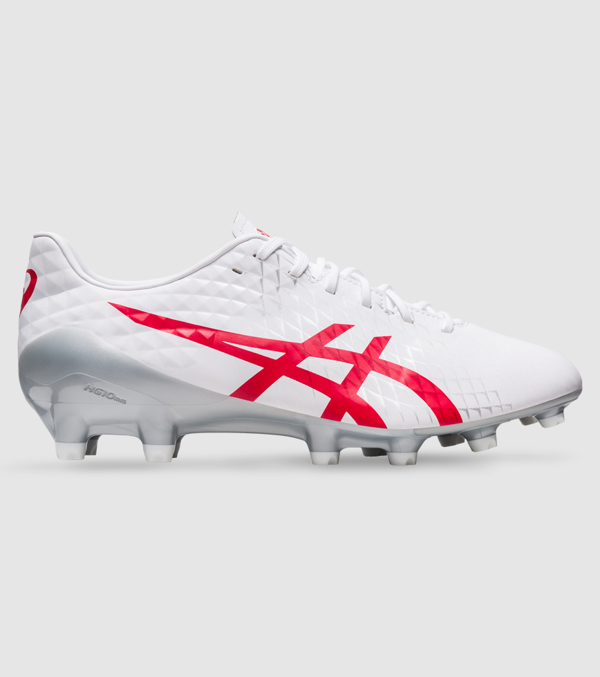 ASICS MENACE 4 MENS WHITE CLASSIC RED The Athlete s Foot