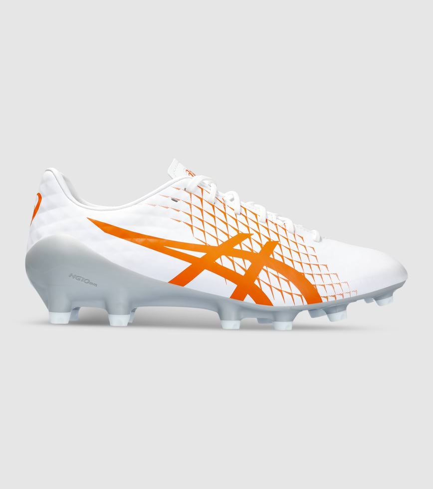 ASICS MENACE 4 MENS WHITE BRIGHT ORANGE The Athlete s Foot