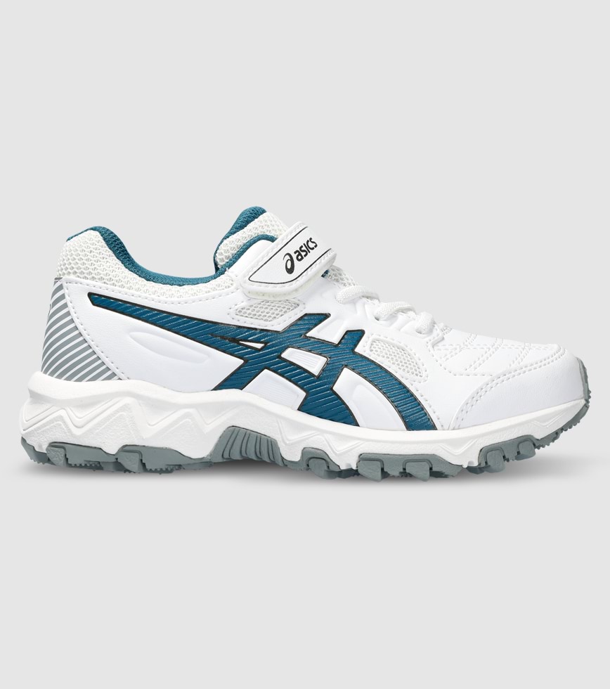 ASICS GEL TRIGGER 12 TX PS KIDS WHITE RESTFUL TEAL The Athlete s Foot
