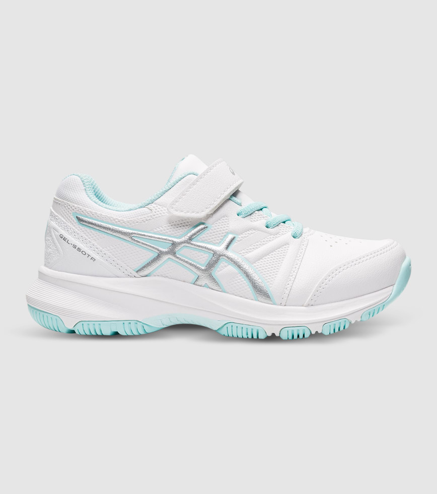 ASICS GEL 550TR PS KIDS WHITE CLEAR BLUE The Athlete s Foot