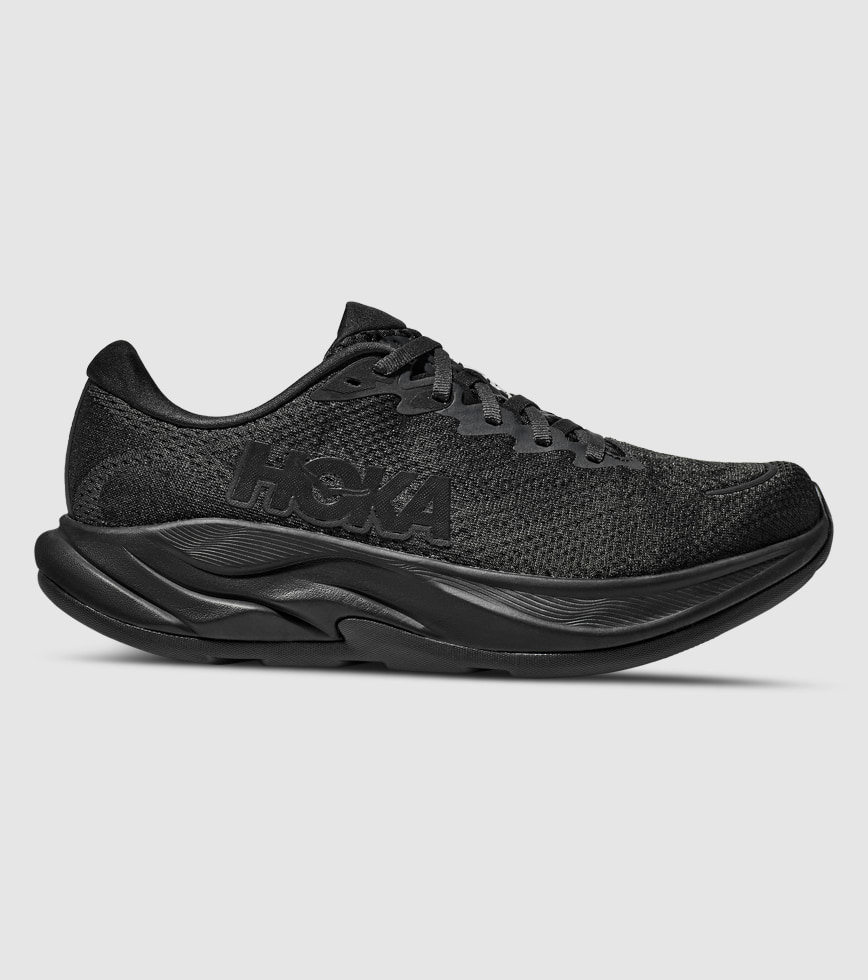 HOKA RINCON 4 2E WIDE MENS BLACK BLACK The Athlete s Foot