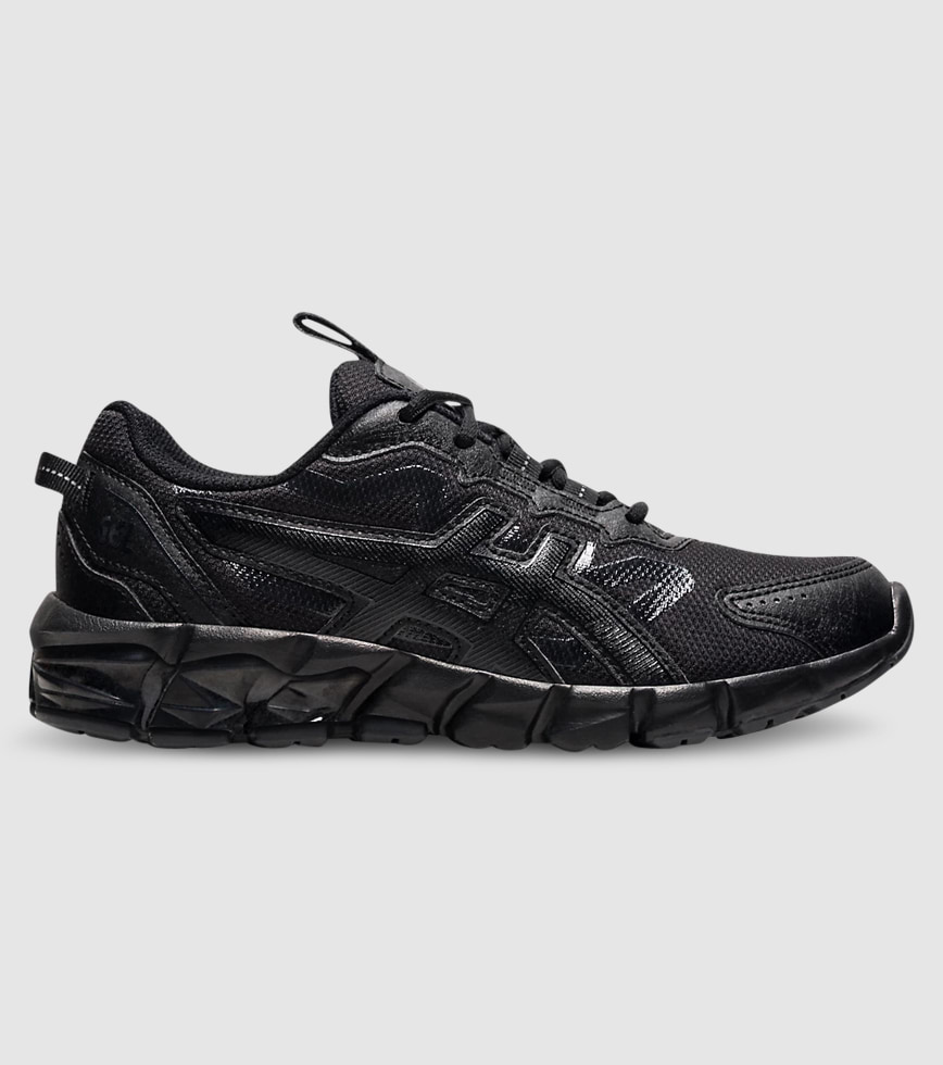 Boys black asics sale