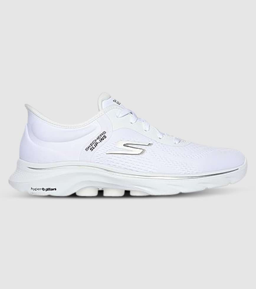 Skechers go walk white uk 2025