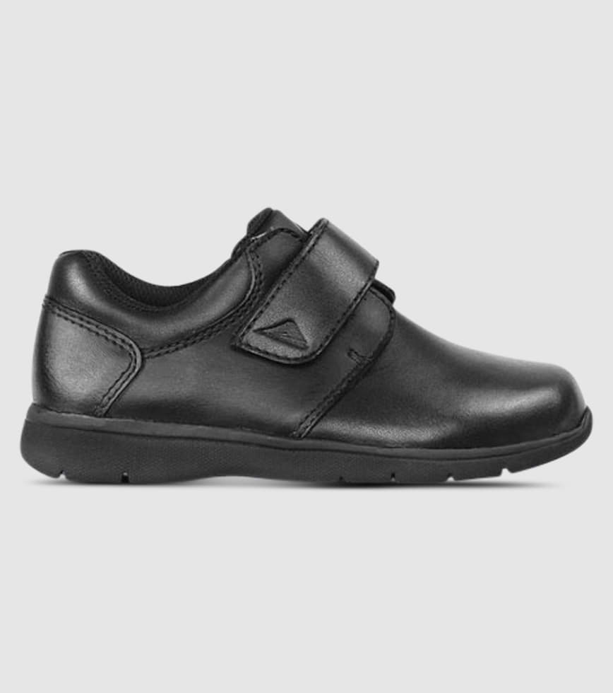ASCENT PREP JUNIOR BOYS SCHOOL SHOES BLACK The Athlete s Foot