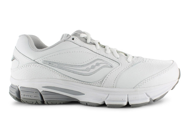 SAUCONY ECHELON LE2 D WOMENS WHITE SILVER