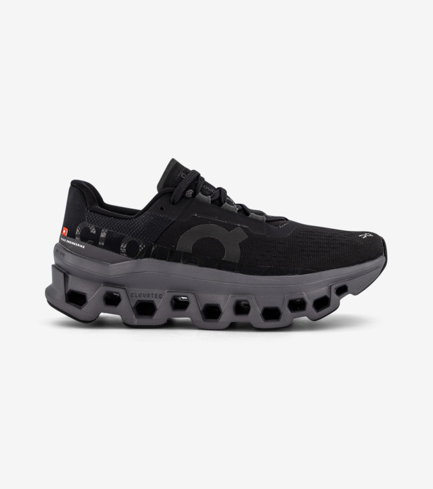 ON CLOUDMONSTER WOMENS BLACK MAGNET The Athlete s Foot