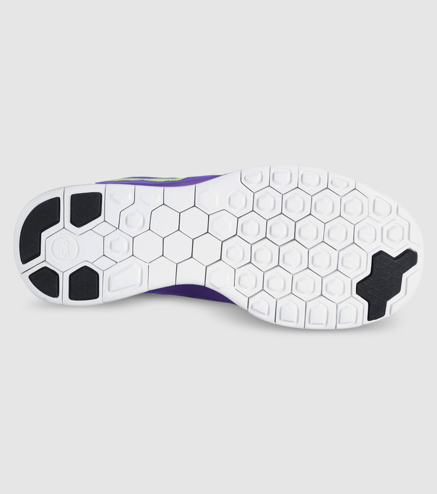 NIKE FREE RUN 5.0 GS KIDS HYPER GRAPE GHOST GREEN METALLIC SILVER The Athlete s Foot