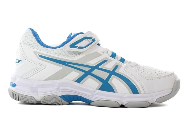 ASICS GEL 540TR LEATHER PS KIDS WHITE BLUE JEWELL GREY