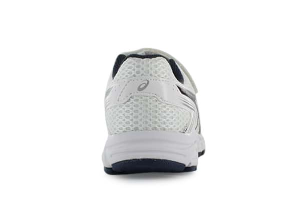ASICS PRE CONTEND 4 PS KIDS WHITE BLACK INSIGNIA BLUE White Pre School Boys Running Shoes