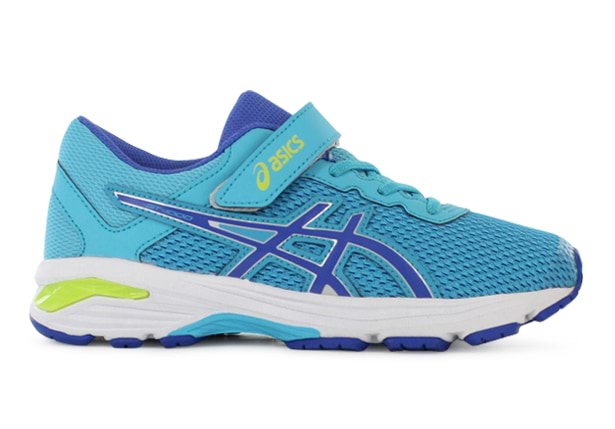 ASICS GT 1000 6 PS KIDS AQUAMARINE Blue Pre School Girls Running Shoes
