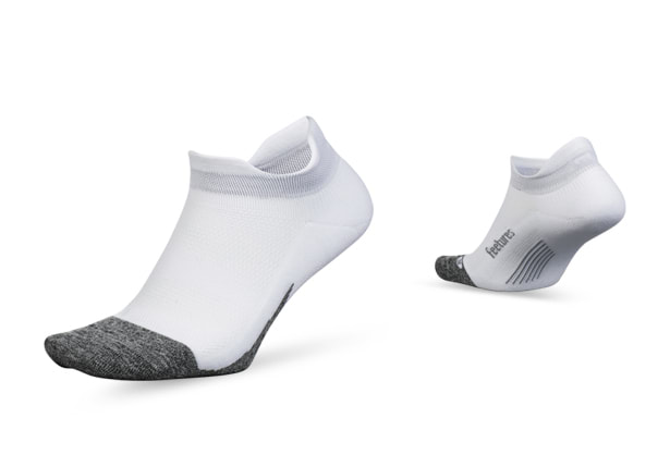 FEETURES ELITE LIGHT CUSHION NO SHOW SOCKS 1 PAIR