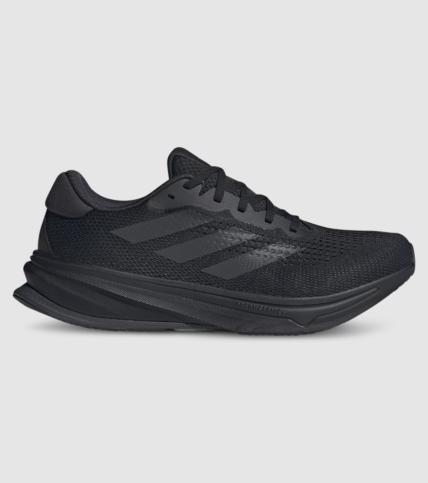ADIDAS SUPERNOVA RISE MENS CORE BLACK CORE BLACK SHADOW RED The Athlete s Foot