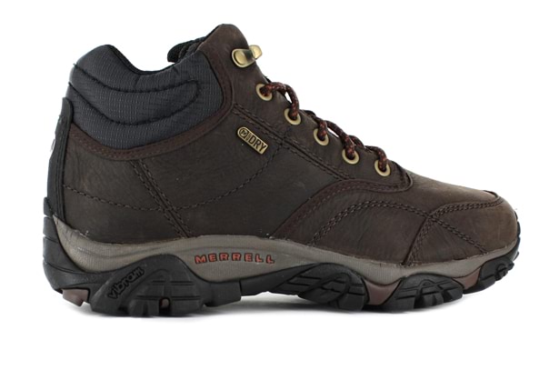 MERRELL MOAB ROVER MID WATERPROOF MENS ESPRESSO Brown Mens Outdoor Walking Hiking Shoes Boots