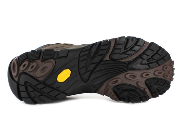 MERRELL MOAB ROVER MID WATERPROOF MENS ESPRESSO Brown Mens Outdoor Walking Hiking Shoes Boots
