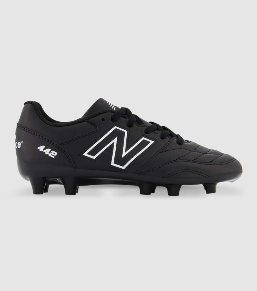 NEW BALANCE 442 V2 ACADEMY FG WIDE GS KIDS BLACK The Athlete s Foot