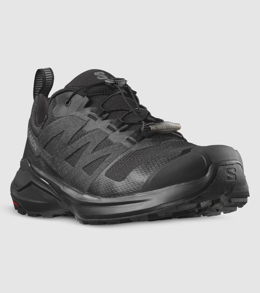 SALOMON X ADVENTURE GORETEX MENS BLACK BLACK BLACK The Athlete s Foot