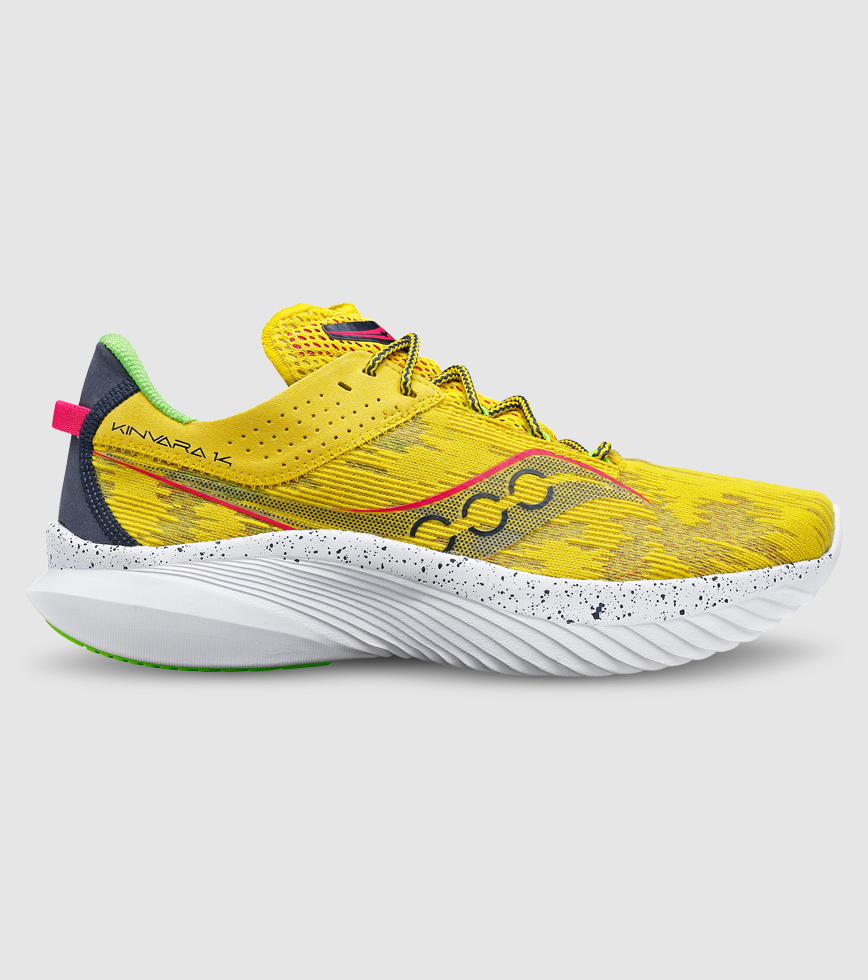 SAUCONY KINVARA 14 WOMENS YELLOW The Athlete s Foot