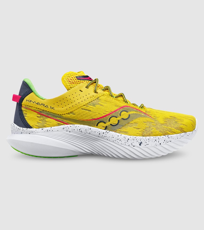SAUCONY KINVARA 14 MENS YELLOW The Athlete s Foot