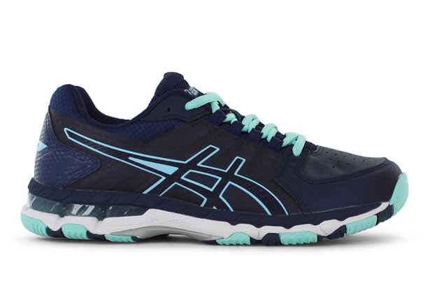 ASICS GEL 540TR LEATHER D WOMENS INDIGO BLUE Blue Womens Training Walking Support Shoes